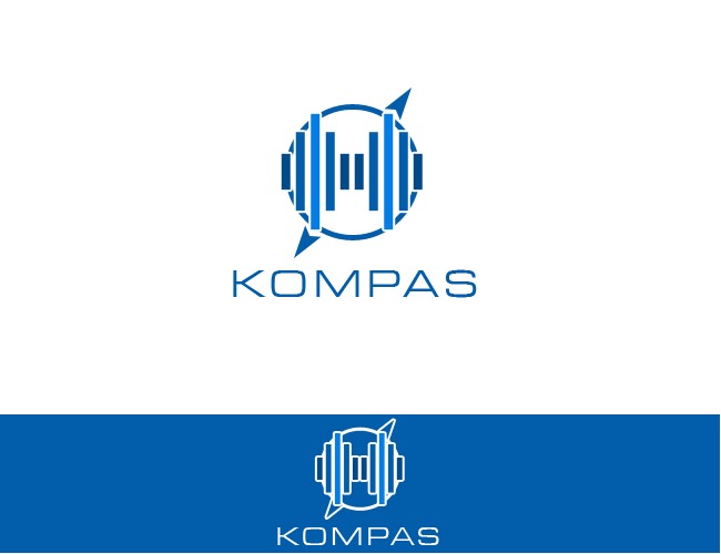 Projektowanie logo dla firm,  Logo dla firmy KOMPAS Sp. z o.o., logo firm - Saadamski
